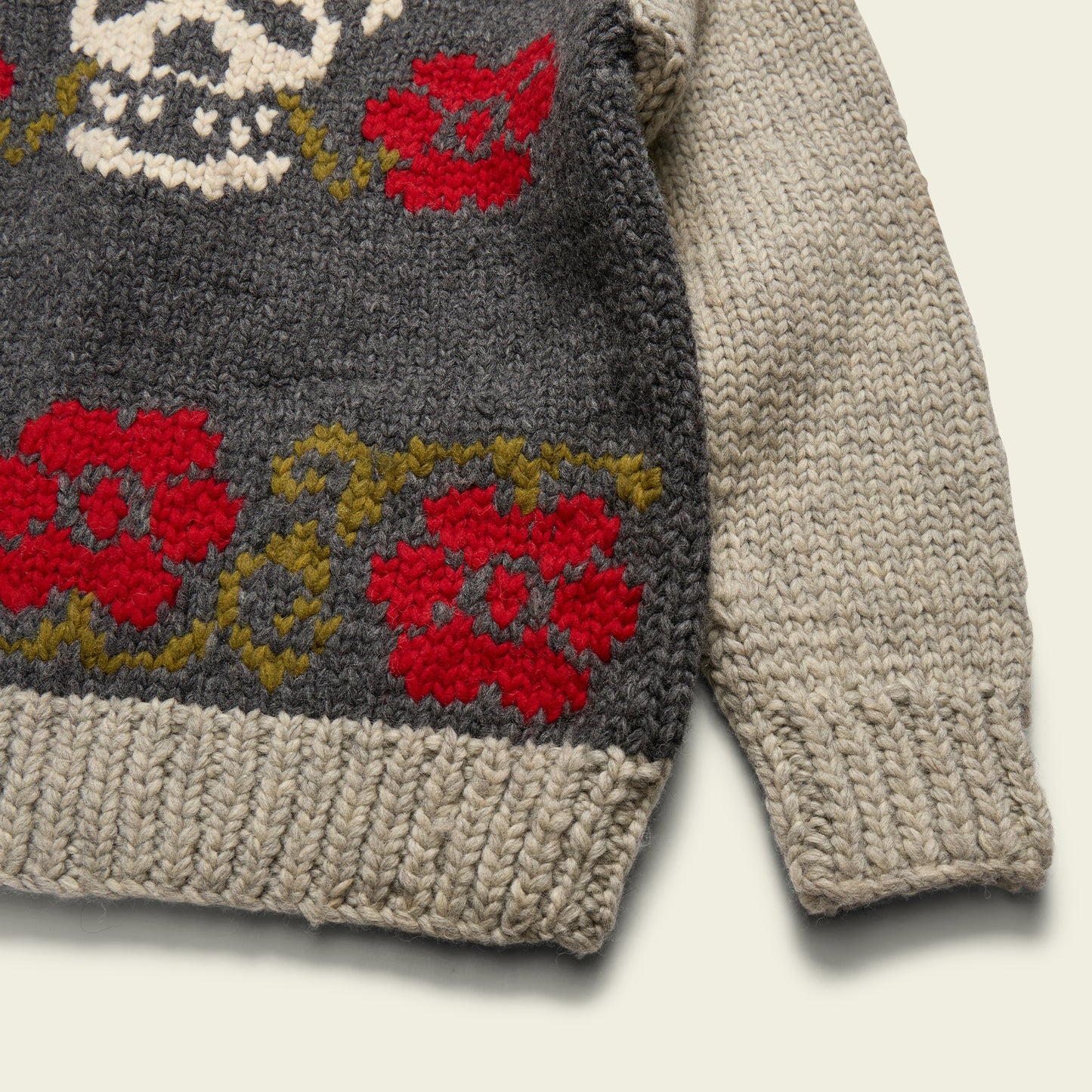 Skulls n’ Begonias Cardigan