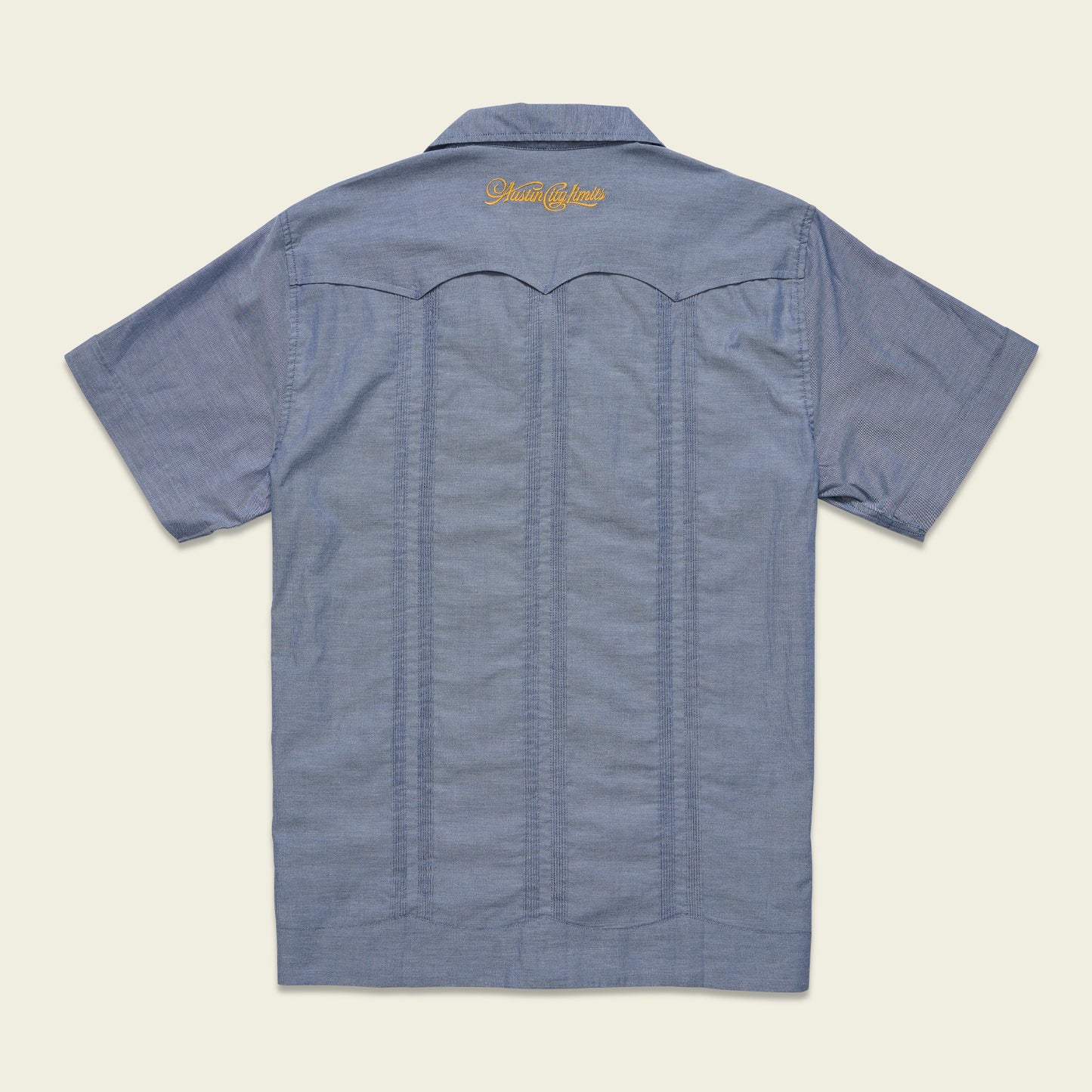 ACL Fest 2025 Guayabera Shirt - Rosas Amarillas : Azul