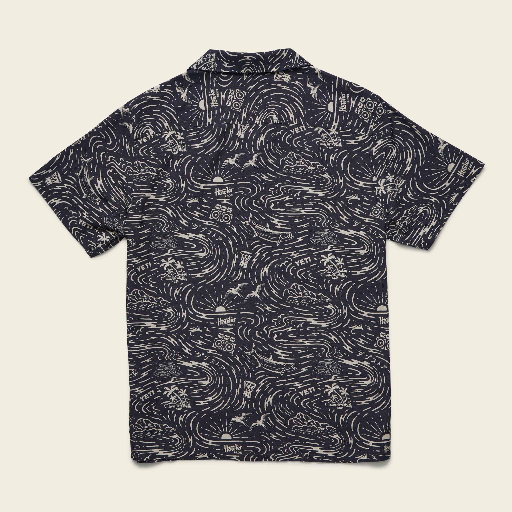 Dub Store Monoloha Shirt - Naoki Nautical : Antique Black – HOWLER
