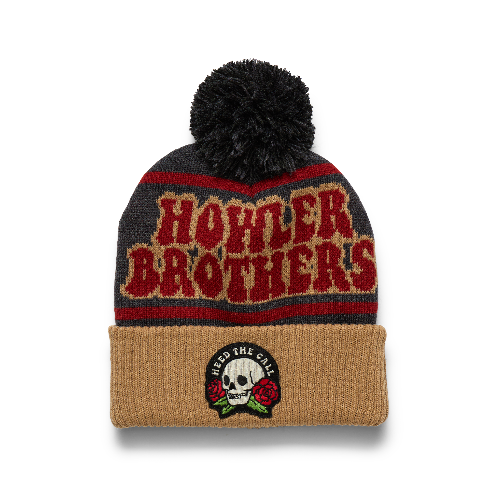 Skulls n’ Begonias Disco Beanie - HTC Patch – HOWLER BROTHERS