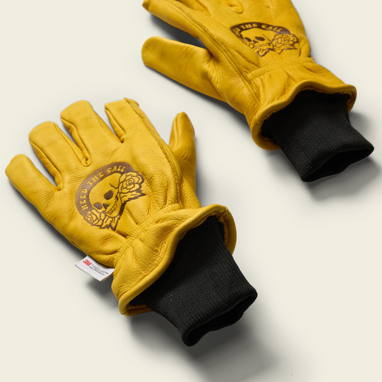 Skulls n’ Begonias Gloves
