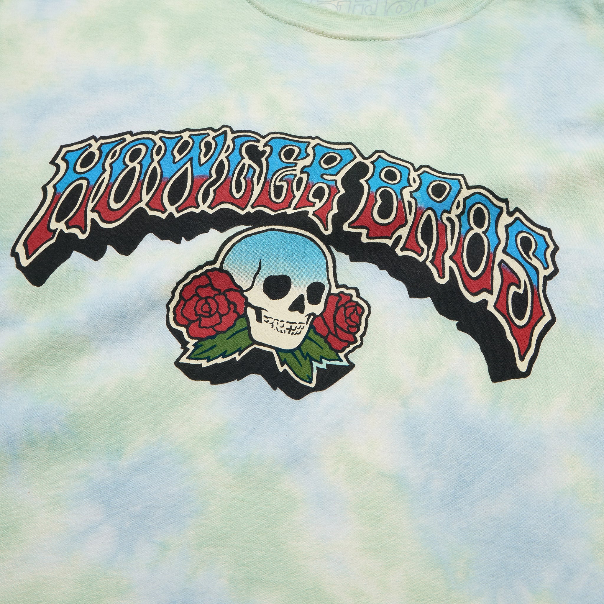 Skulls n' Begonias Cotton T-Shirt - High Dye – HOWLER BROTHERS