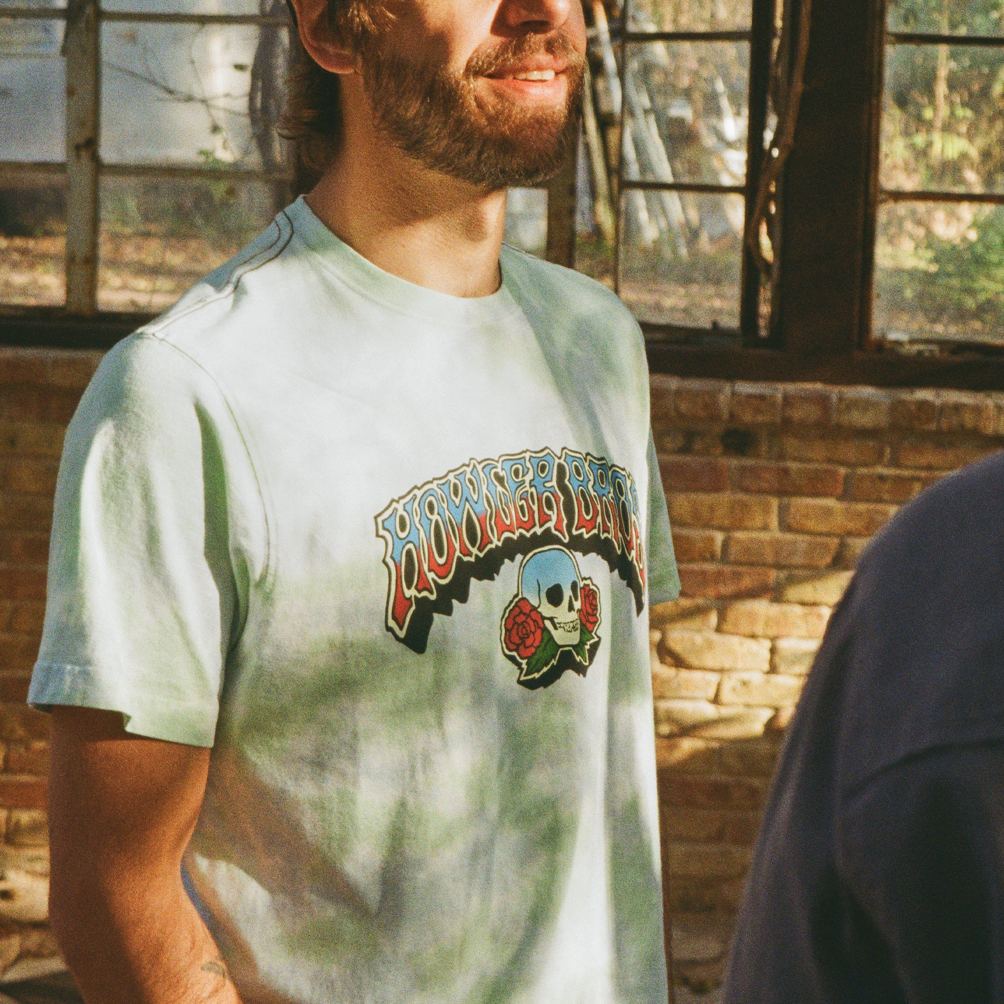 Skulls n' Begonias Cotton T-Shirt - High Dye – HOWLER BROTHERS
