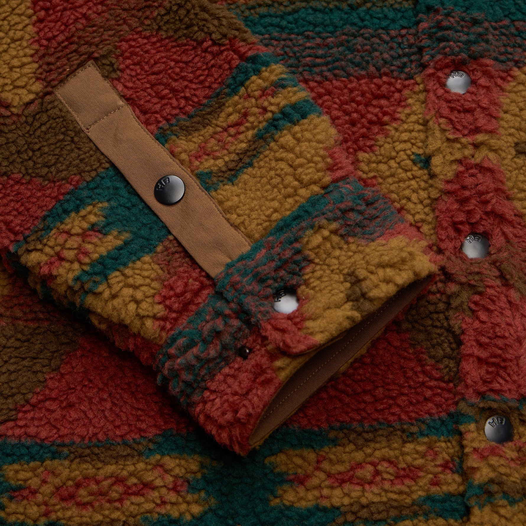Allegheny Fleece Overshirt - Mitla Motifs : Brick – HOWLER BROTHERS