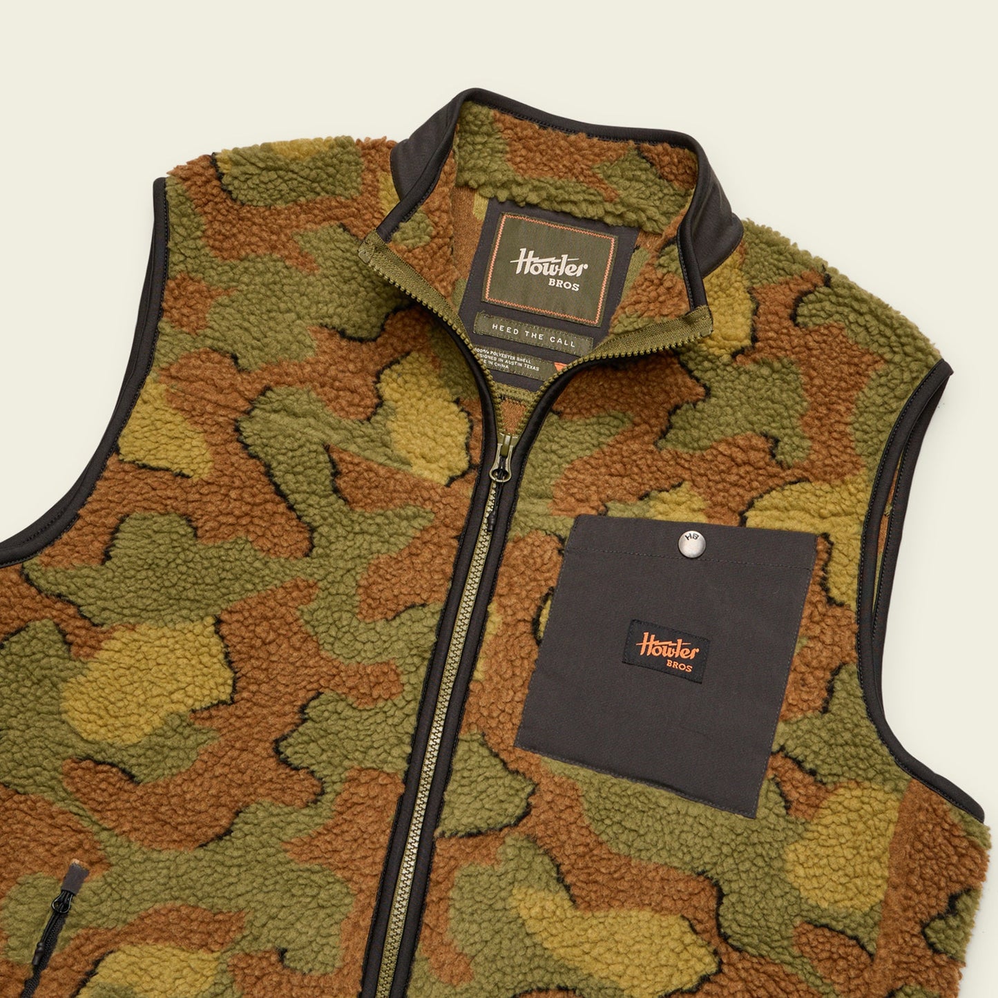 Chisos Fleece Vest - Mimetico : Fatigue