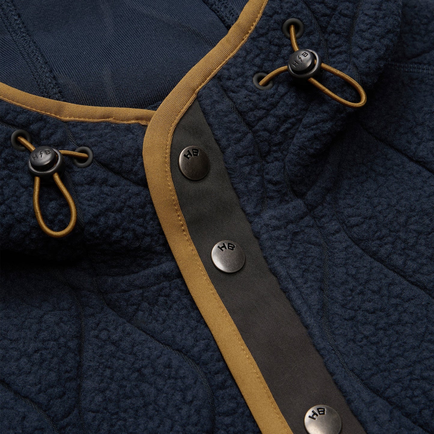 Chisos Hooded Pullover - Capillary Waves : Dark Blue