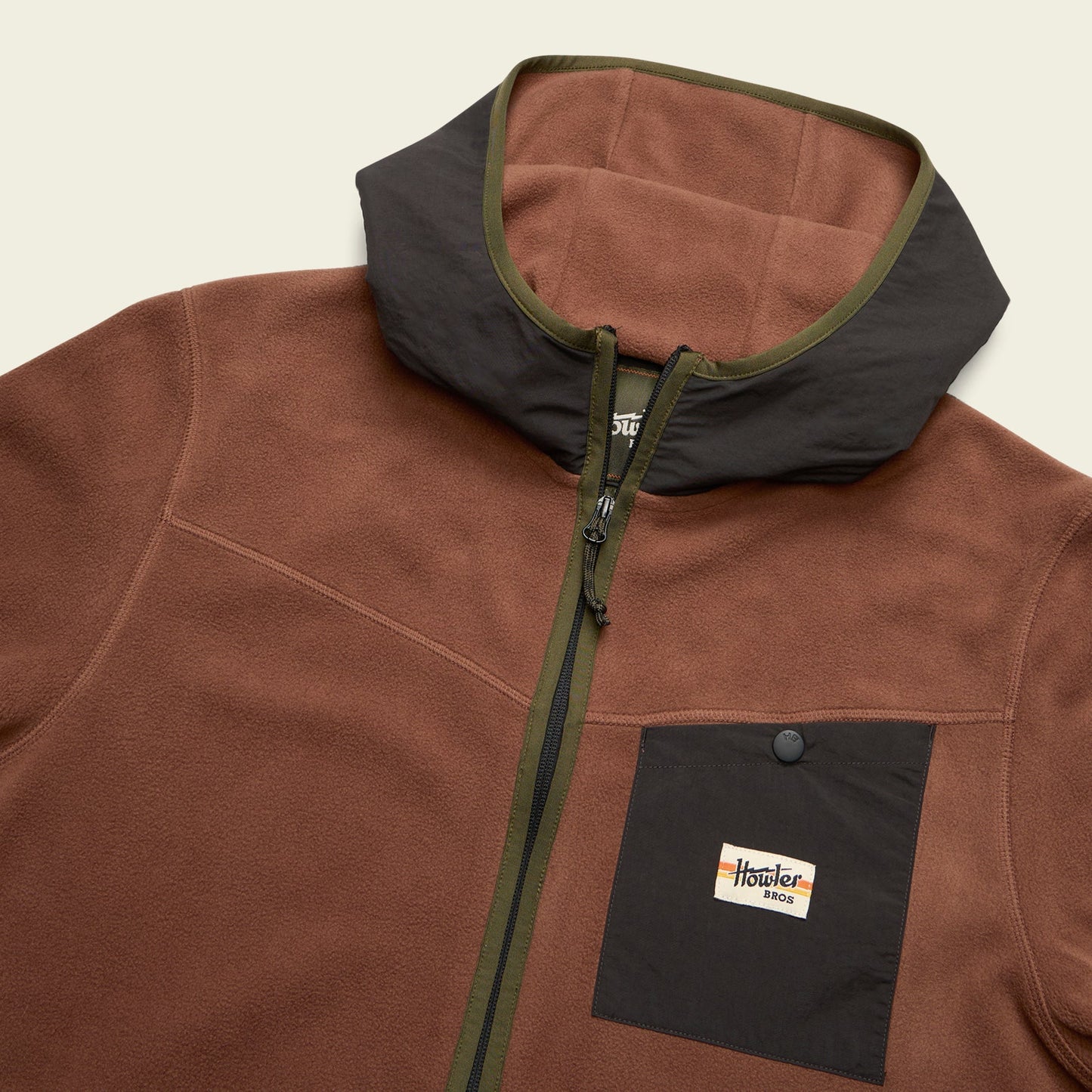 Free Range Hooded Jacket - Mink Brown