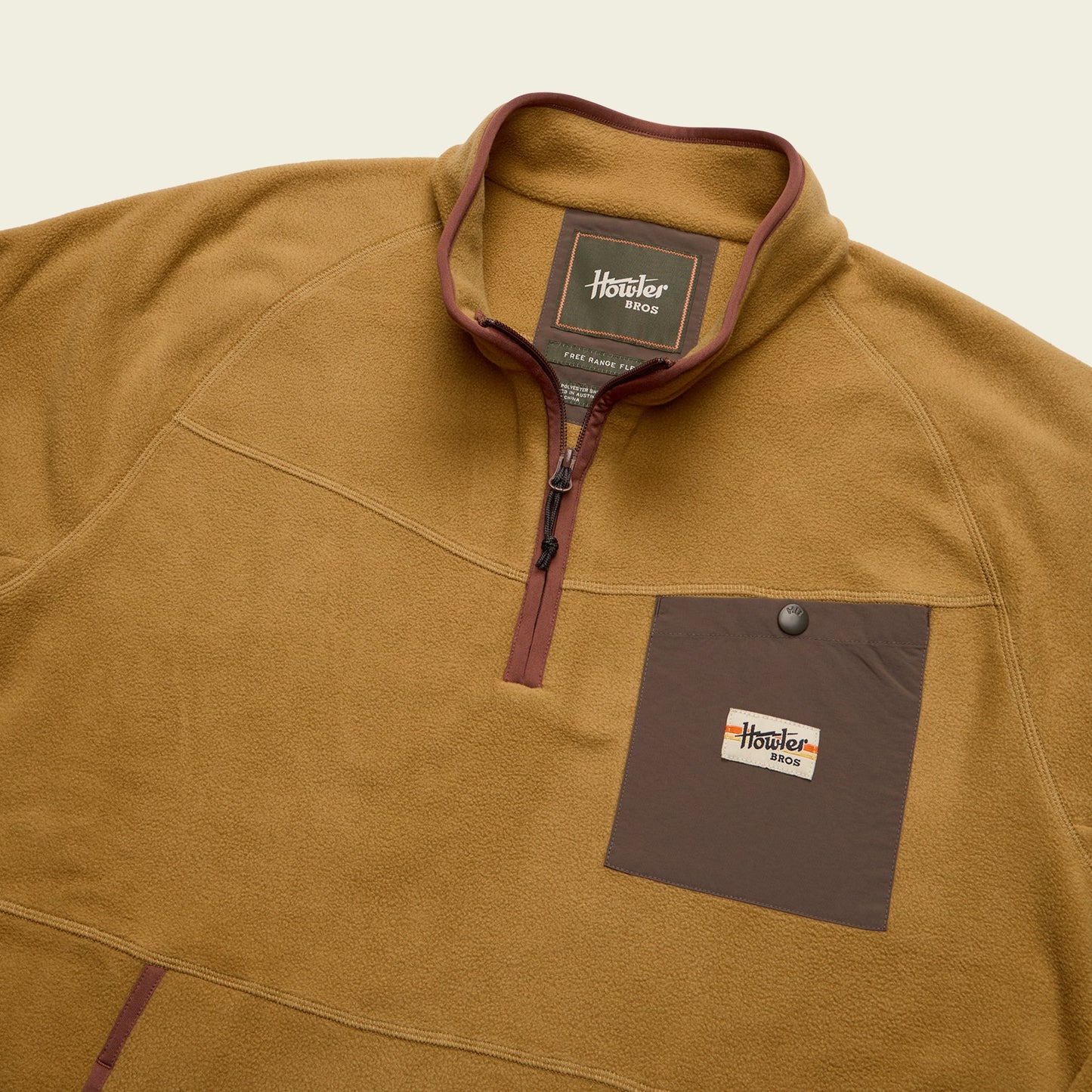 Free Range Fleece Pullover - Dijon