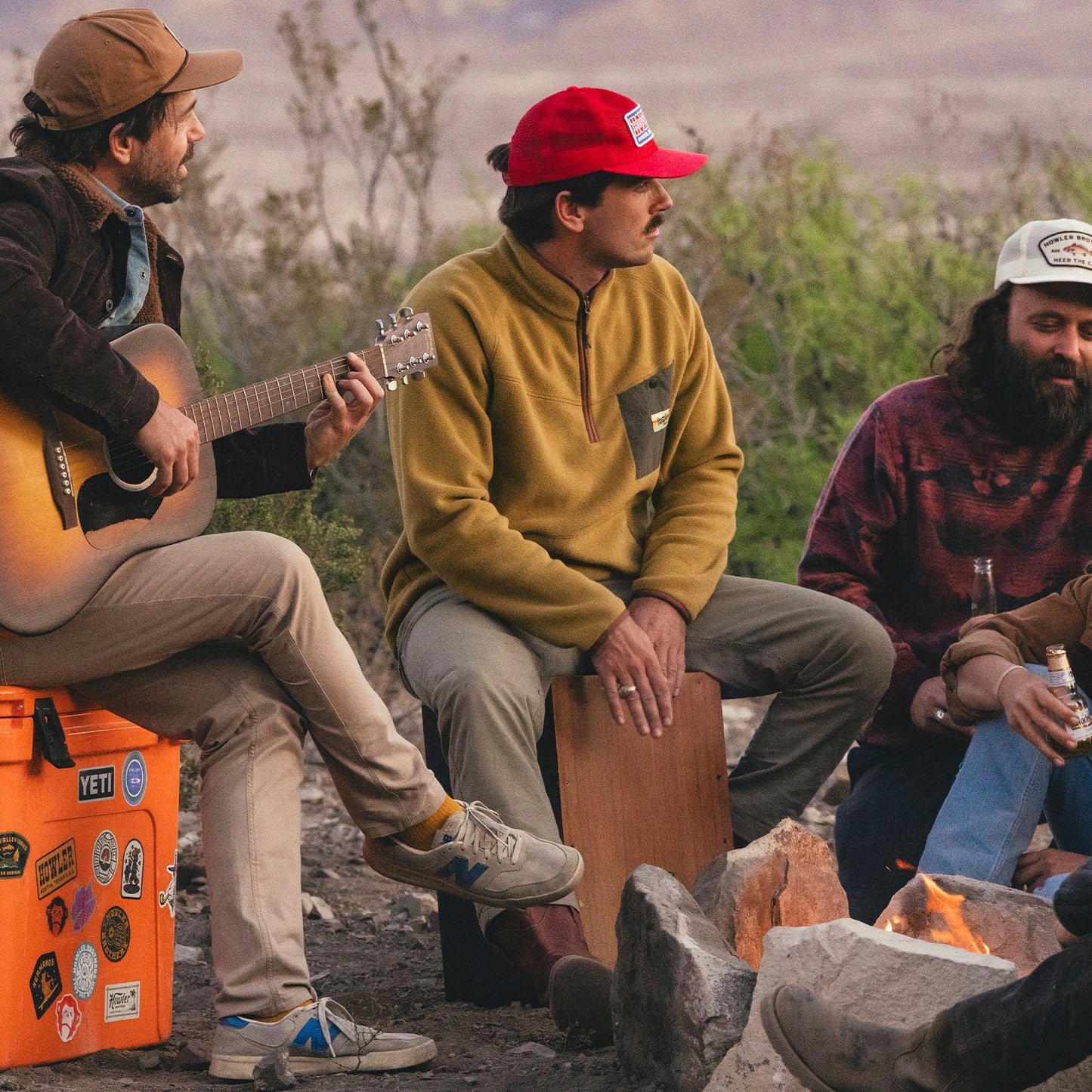 Free Range Fleece Pullover - Dijon