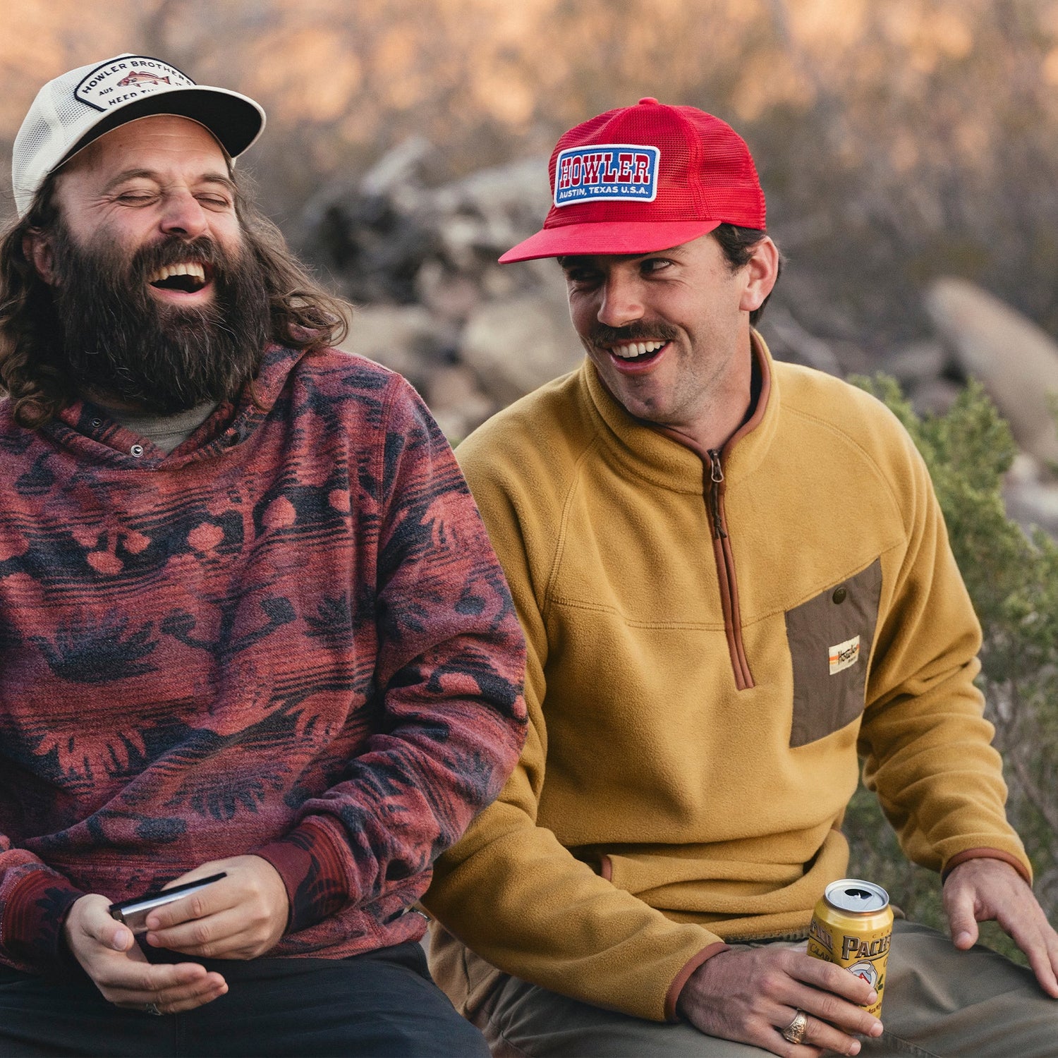 Free Range Fleece Pullover - Dijon