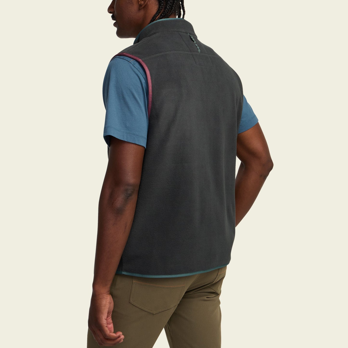 Free Range Fleece Vest - Antique Black