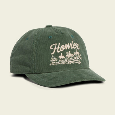 Howler Posse Standard Hat - Forest Corduroy