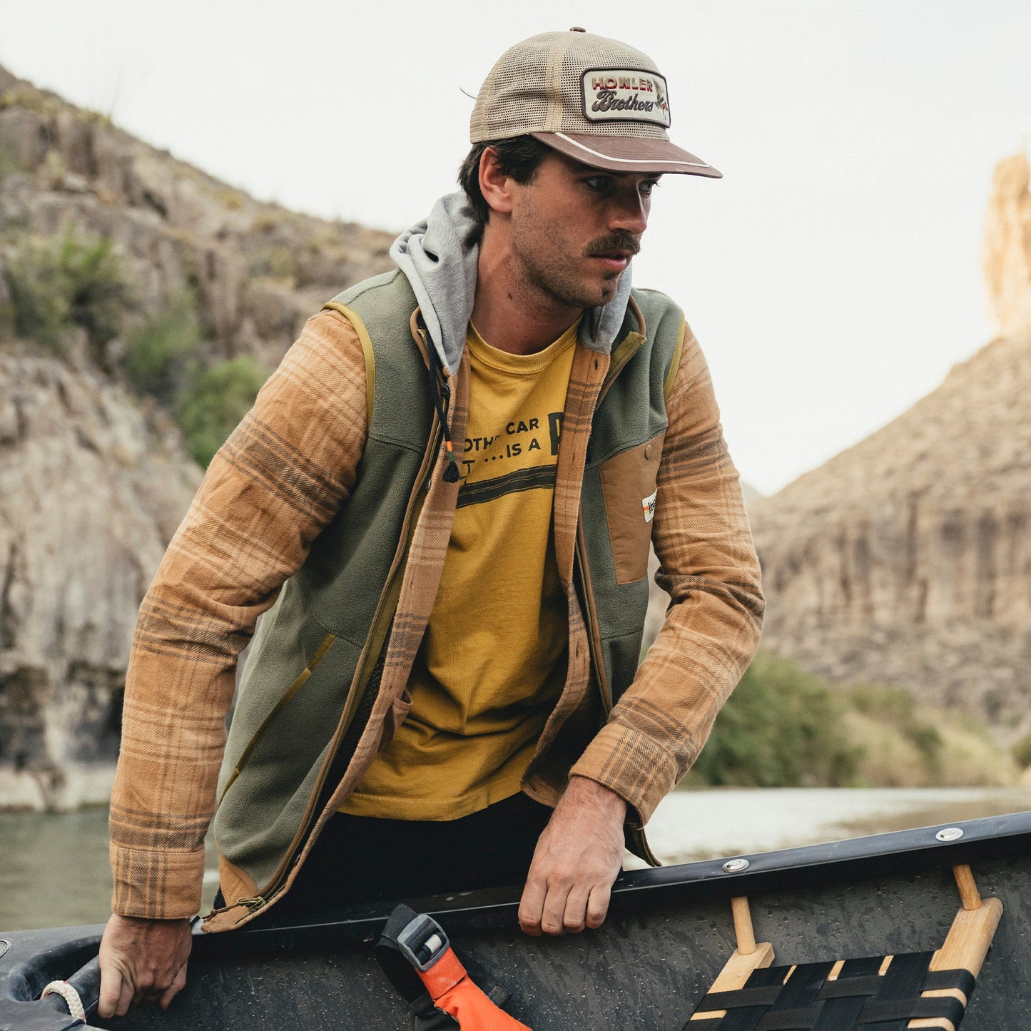 Osprey Prey Feedstore Snapback - Khaki / Brown