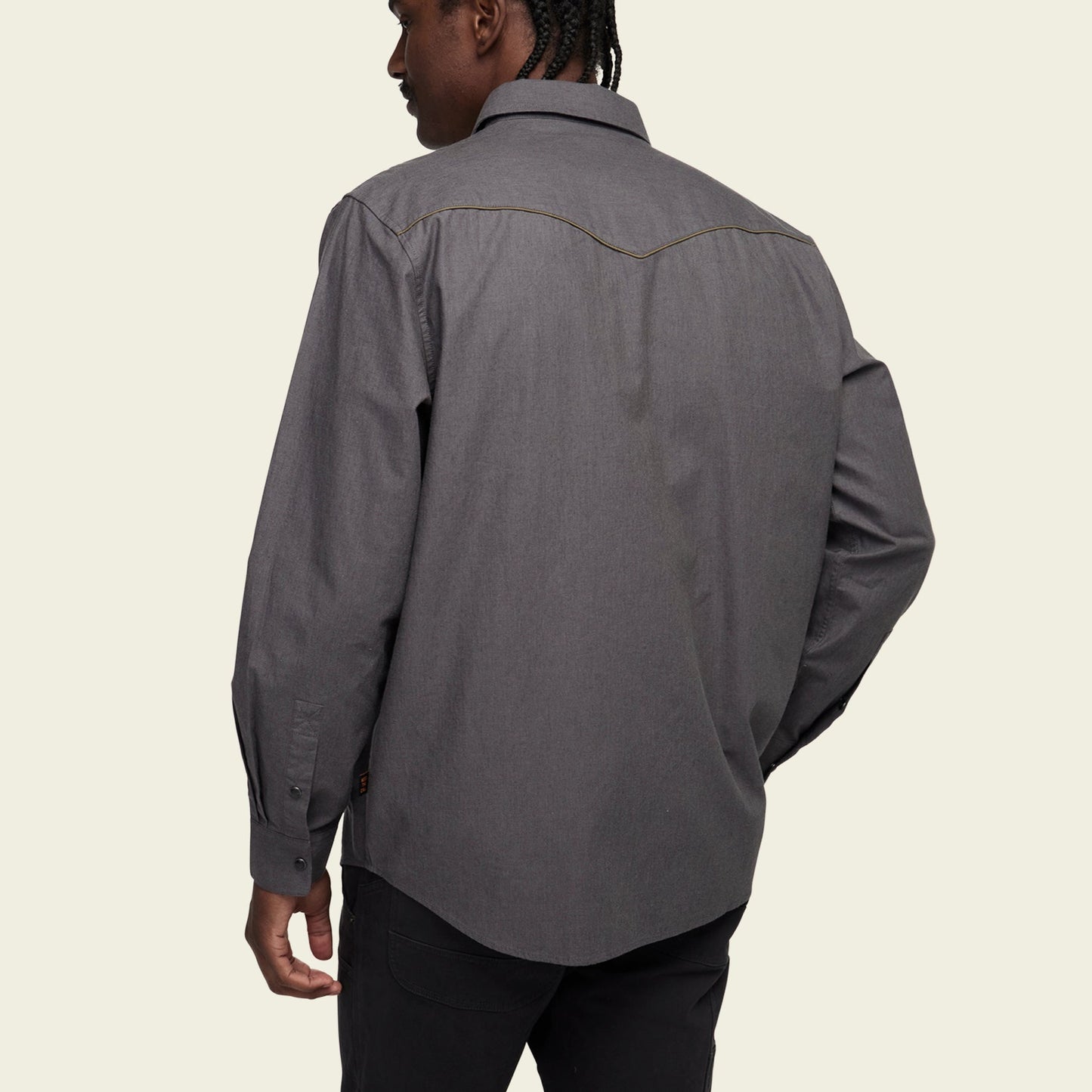 Crosscut Deluxe Snapshirt - Roses Noir : Grey