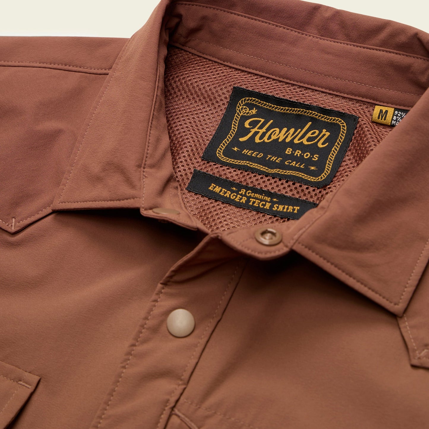 Emerger Tech Longsleeve - Mink Brown