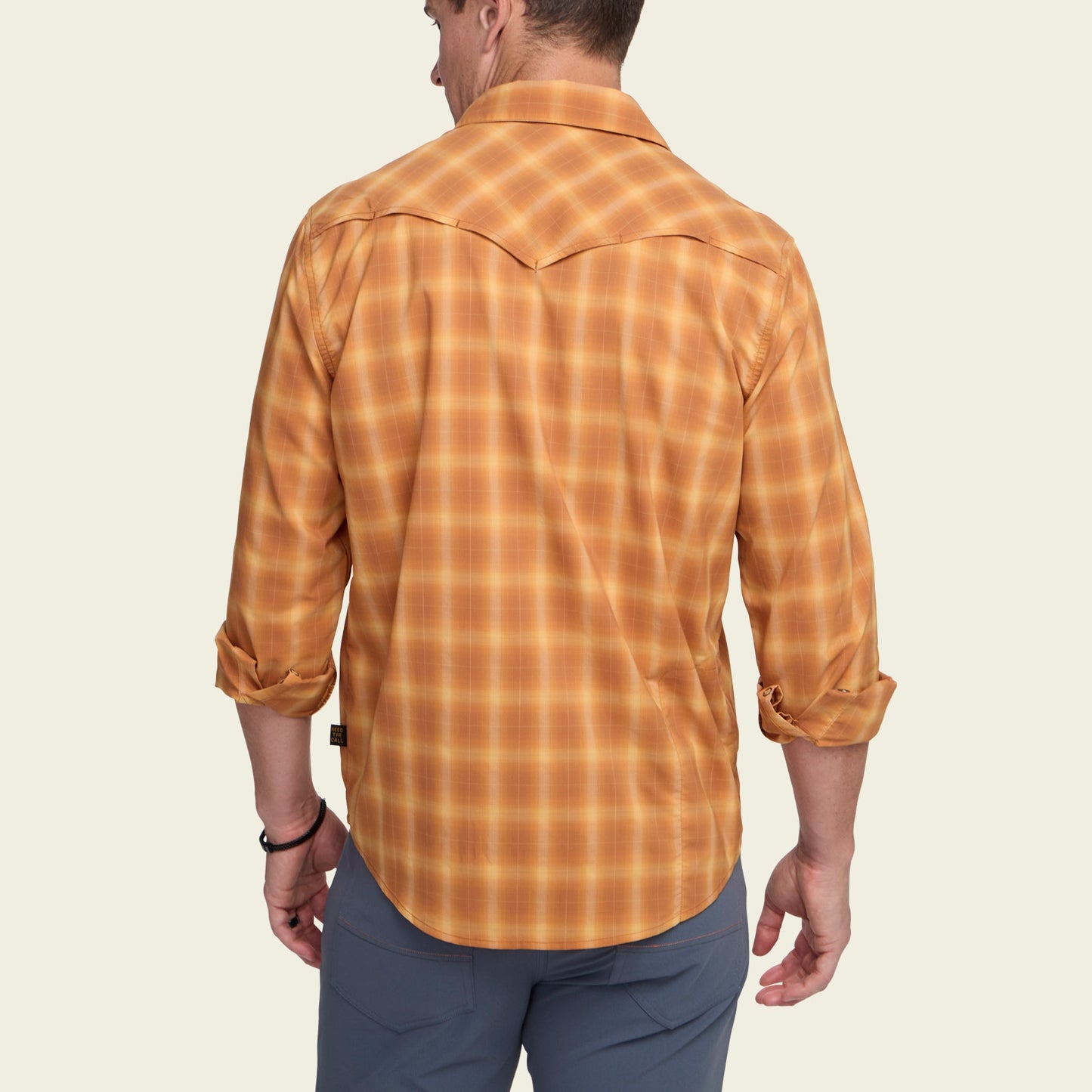 H Bar B Tech Longsleeve - Kent Plaid : Foliage