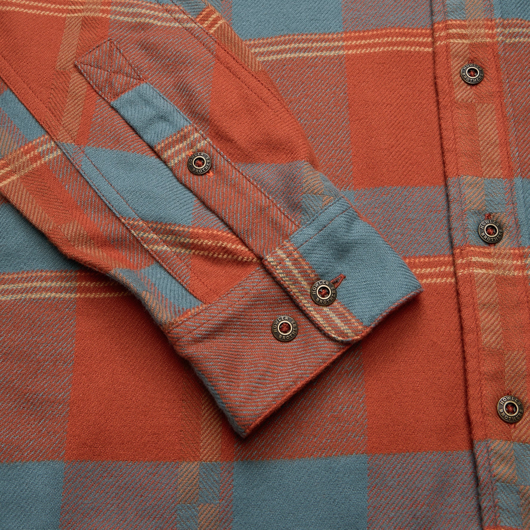 Harker's Flannel - Backdrop Plaid : Terracotta – HOWLER BROTHERS