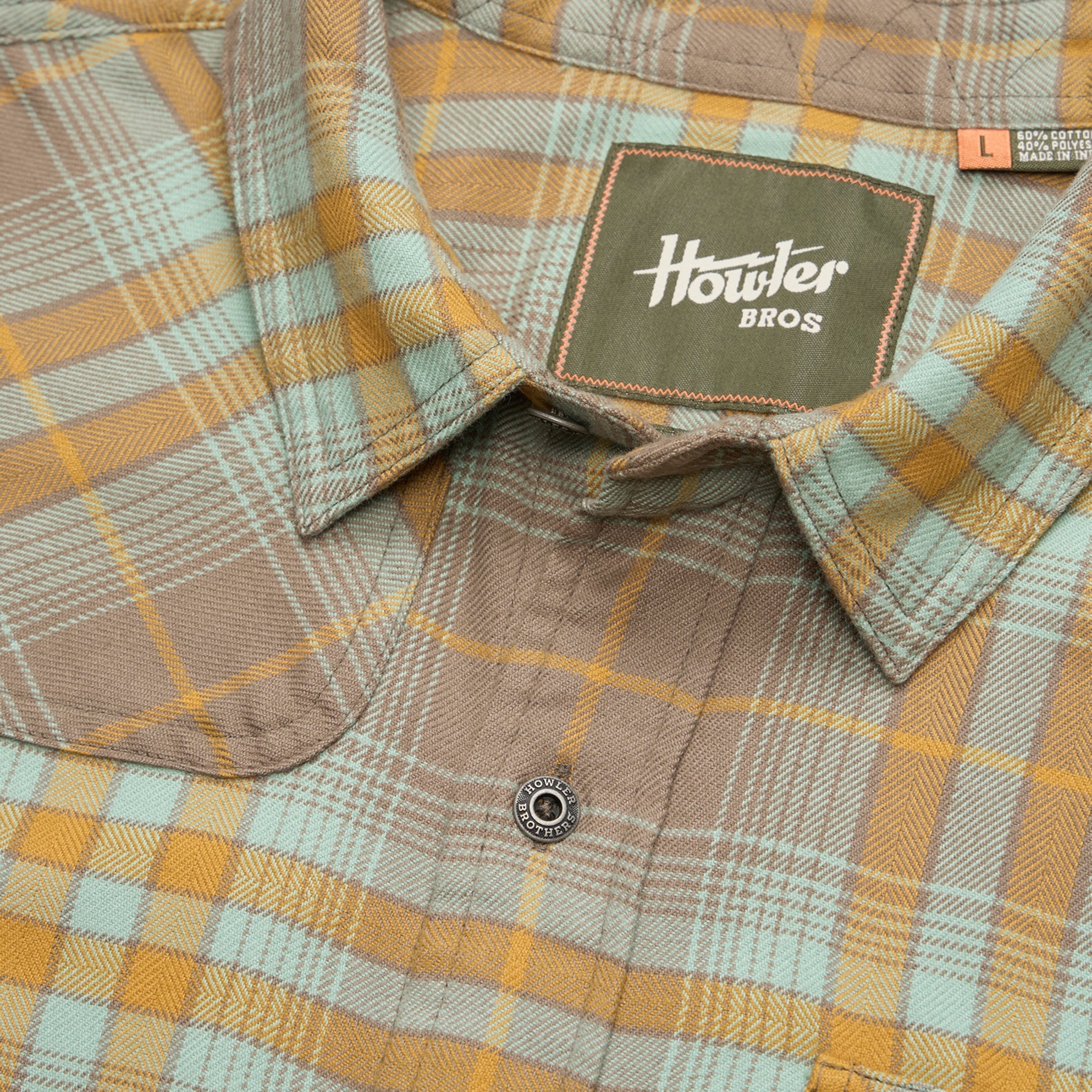 Harker's Flannel - Kempton Plaid : Taupe – HOWLER BROTHERS