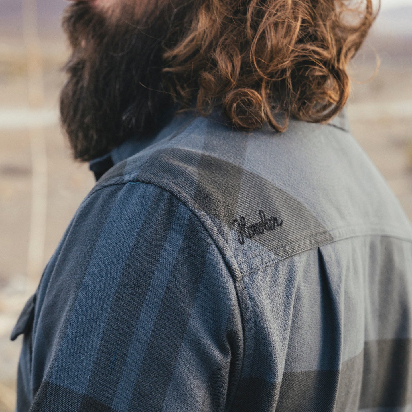 Harker's Flannel - Mega Plaid : Petrol