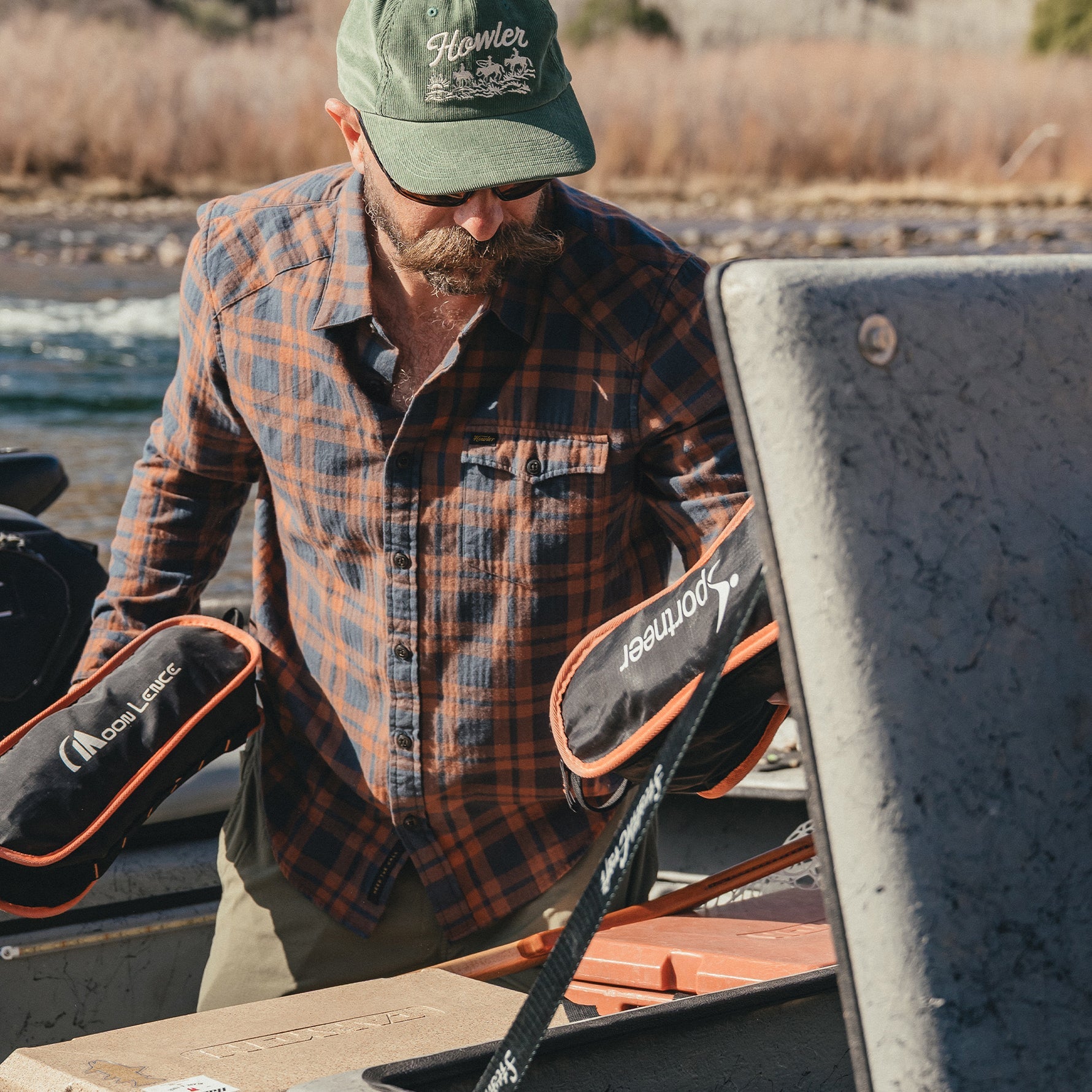 La Grange Lightweight Flannel - Cohen Plaid : Stargazer – HOWLER