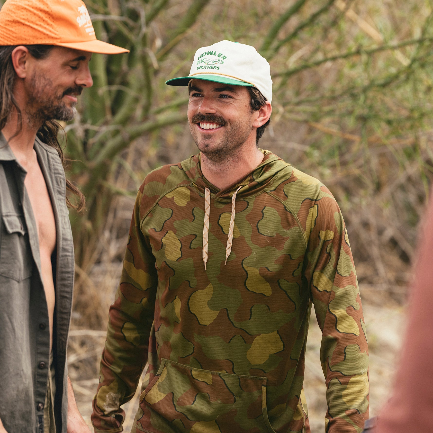 Loggerhead Hoodie - Mimetico : Fatigue – HOWLER BROTHERS