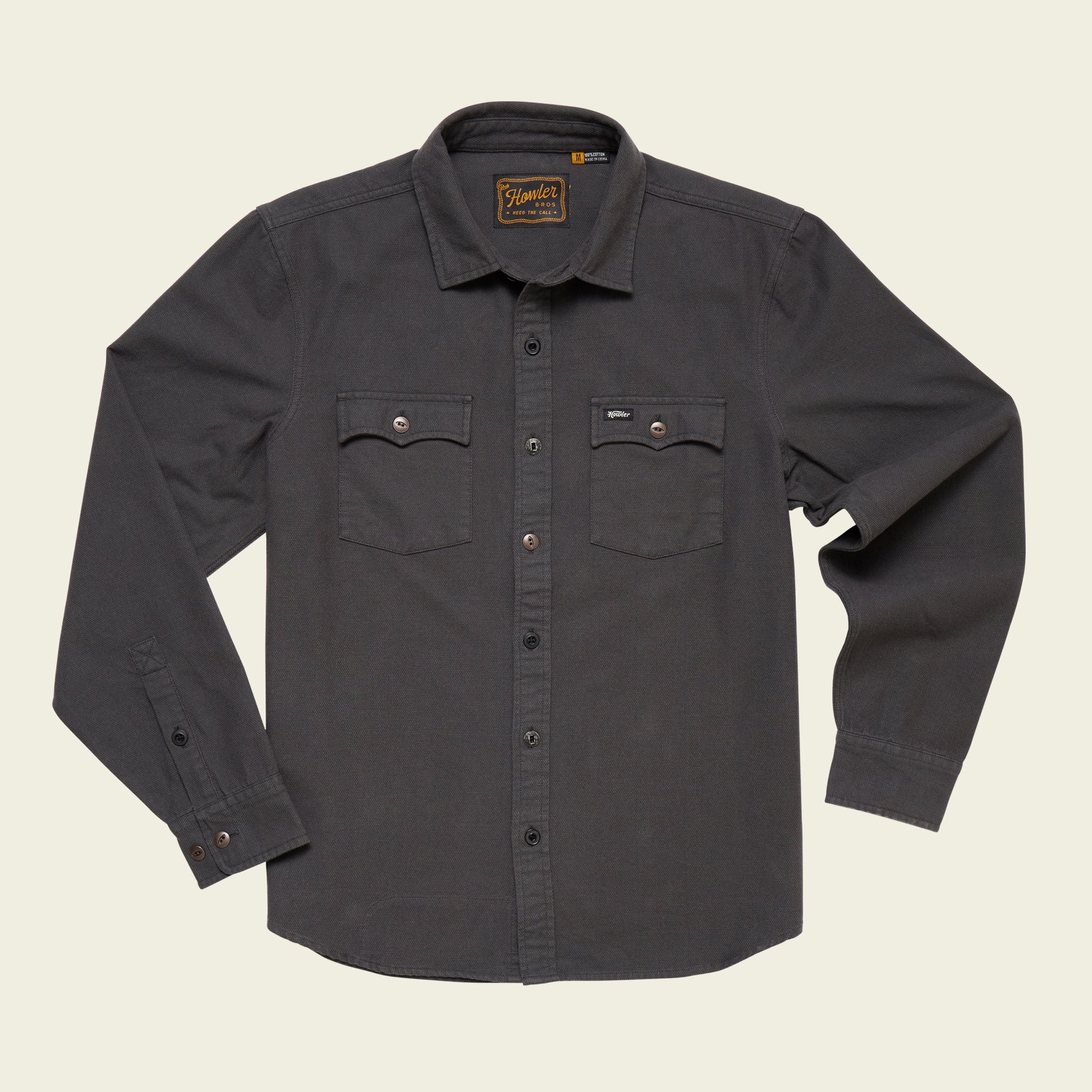 Novato Shirt - Antique Black – HOWLER BROTHERS Novato Shirt - Antique Black – HOWLER BROTHERS