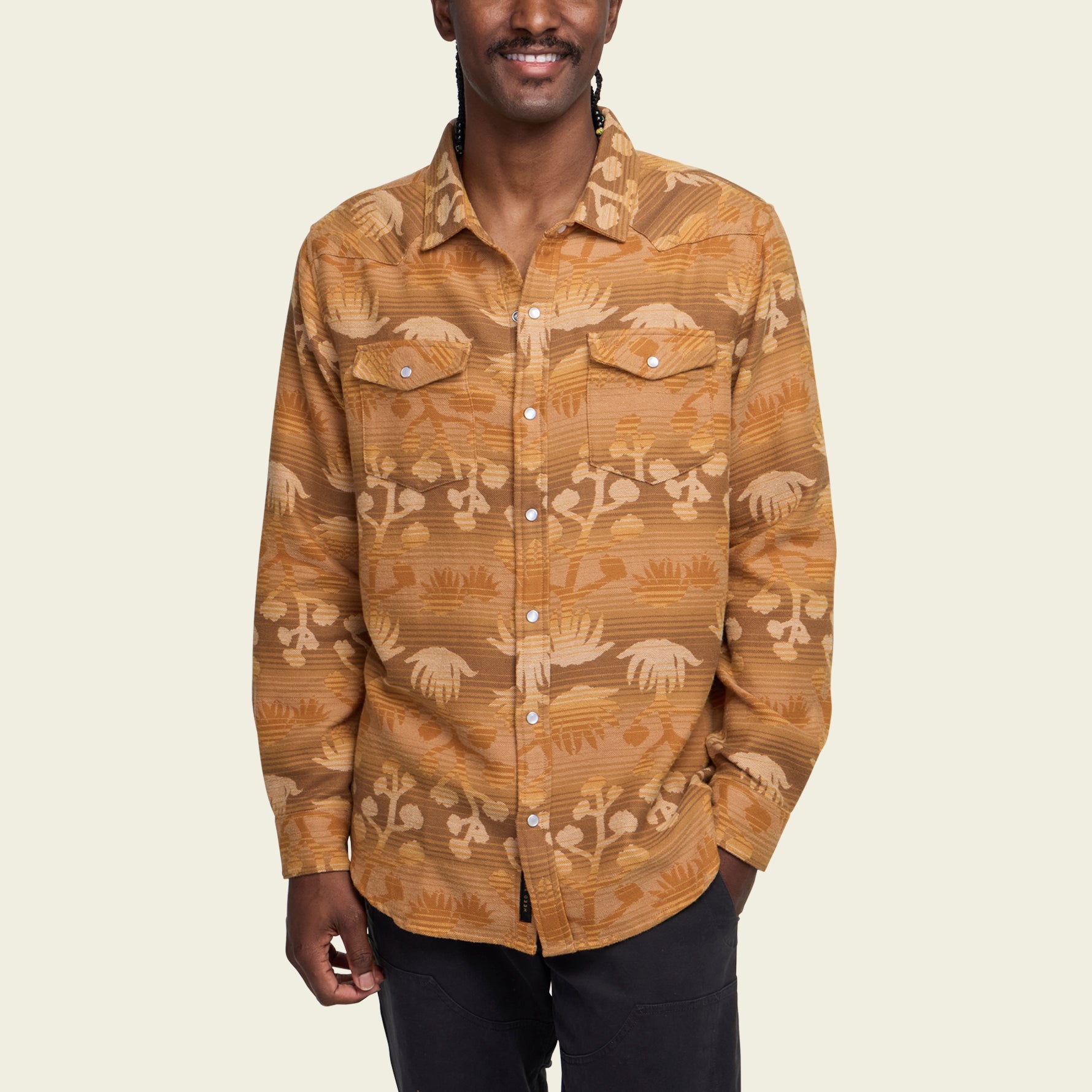Sheridan Flannel - Maguey Mirage : Camel – HOWLER BROTHERS