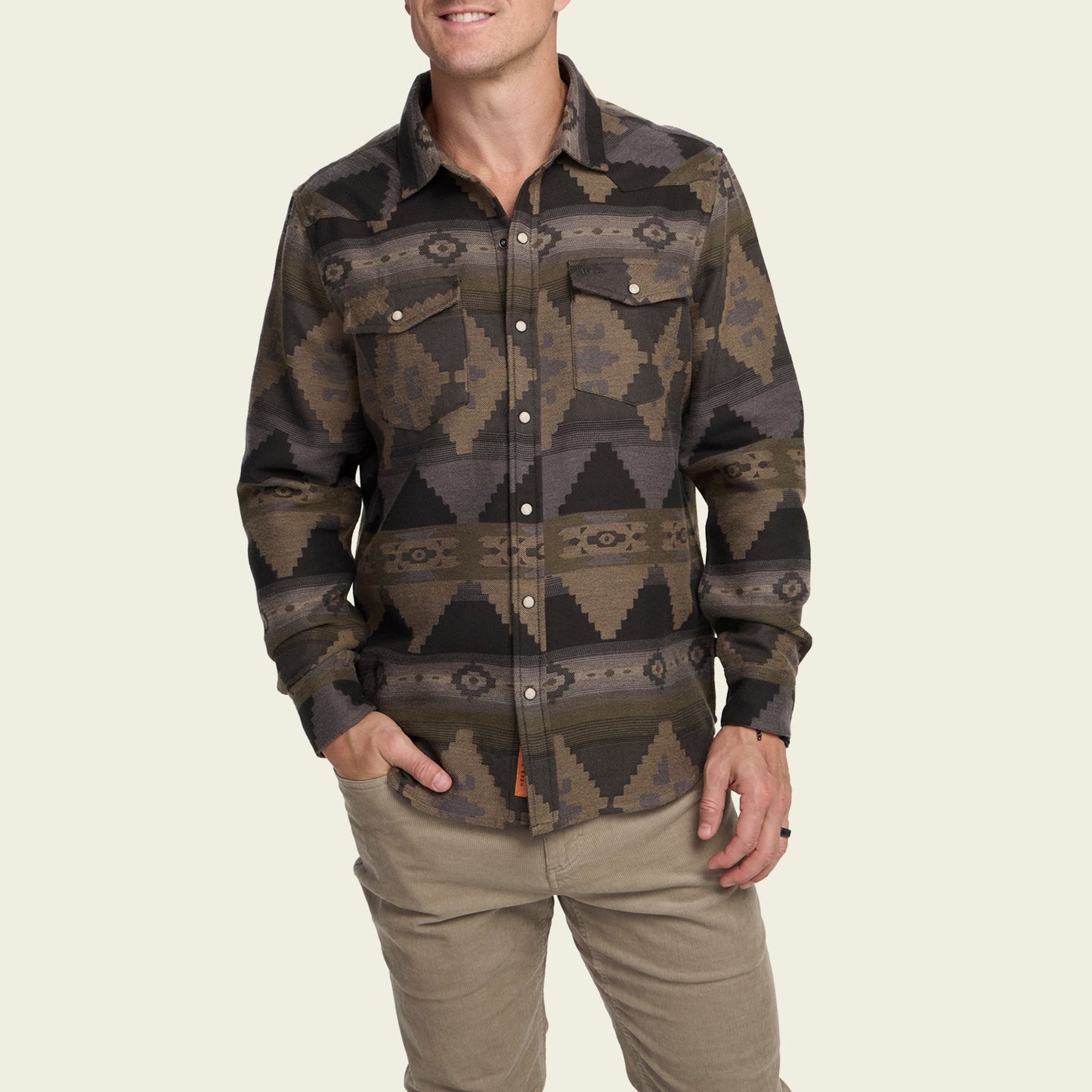 Sheridan Flannel - Mitla Motifs : Dusk