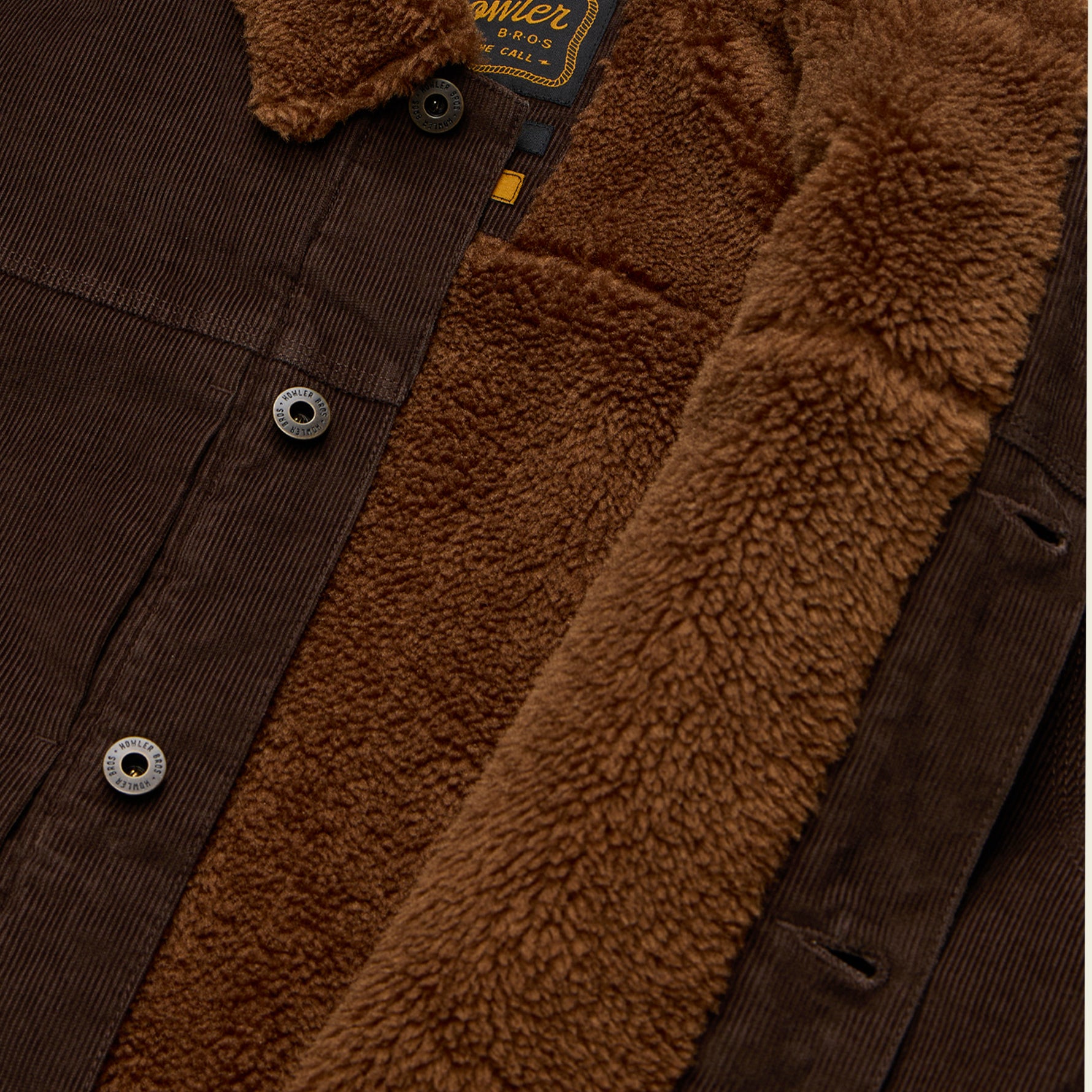 Fuzzy Depot Jacket - Bark – HOWLER BROTHERS