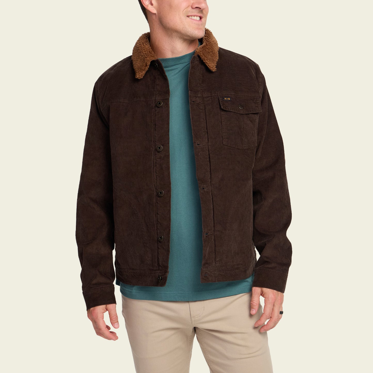 Fuzzy Depot Jacket - Bark