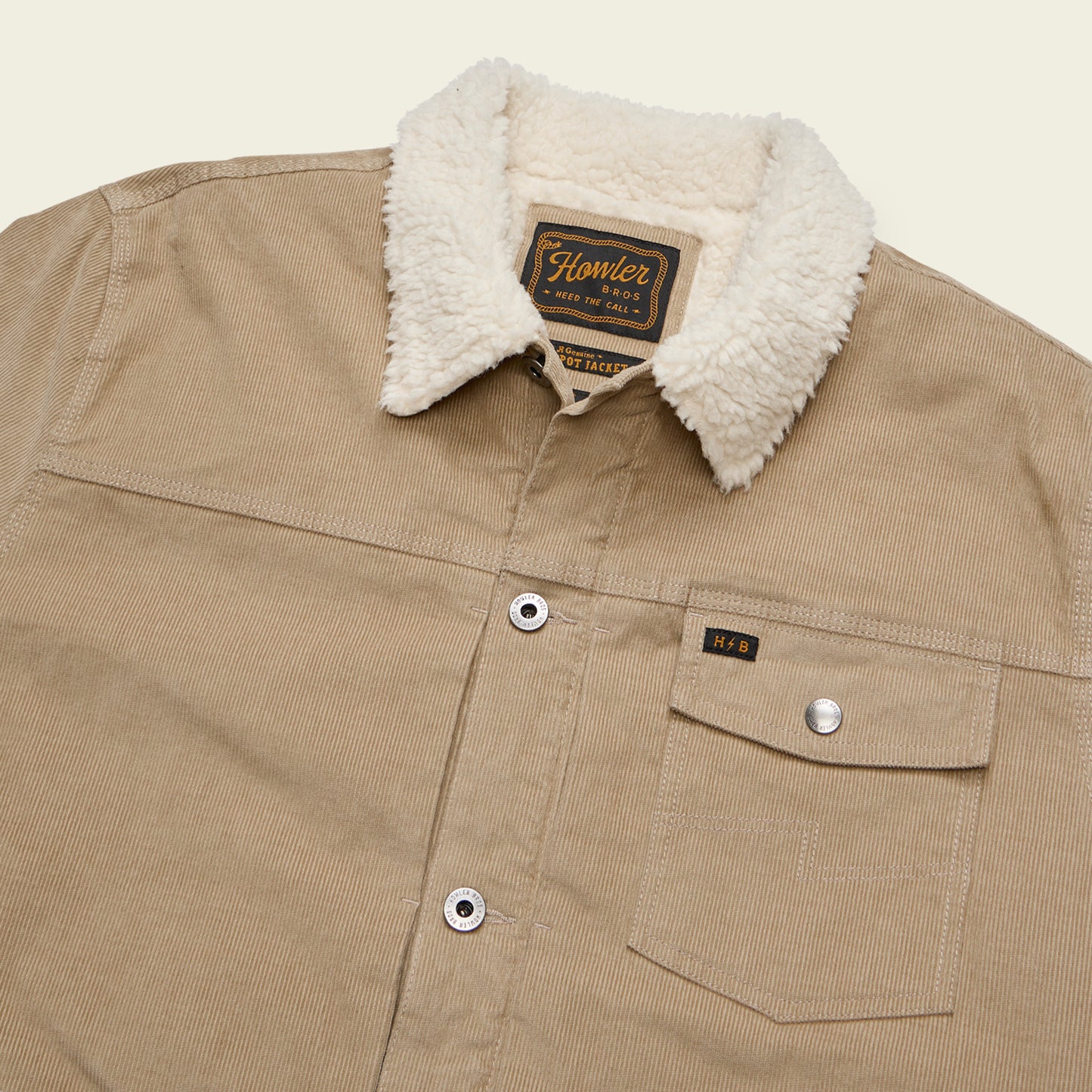 Fuzzy Depot Jacket - Putty