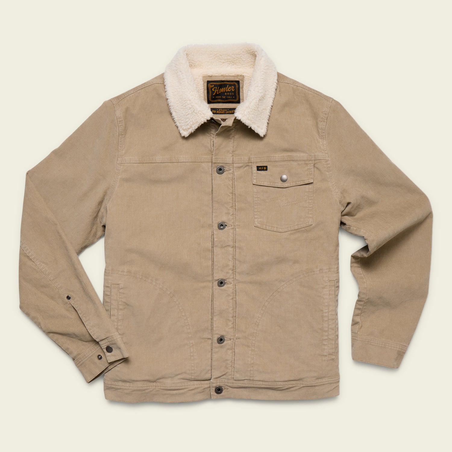Fuzzy Depot Jacket - Putty