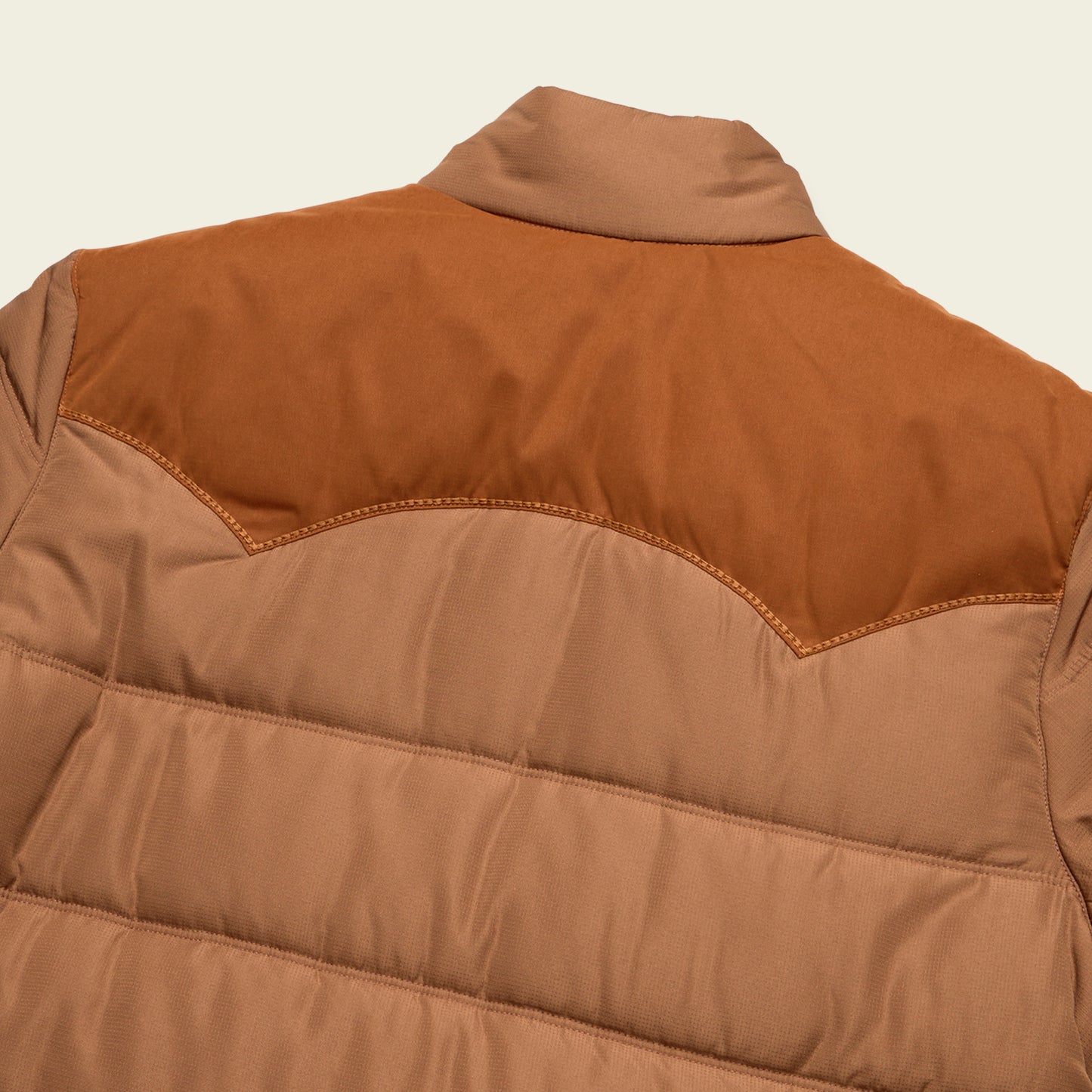Rounder Quilted Jacket - Duck Brown / Rust
