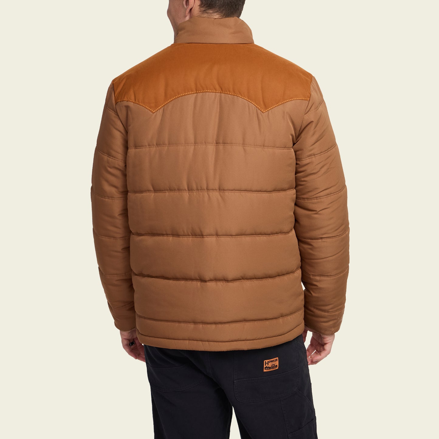 Rounder Quilted Jacket - Duck Brown / Rust