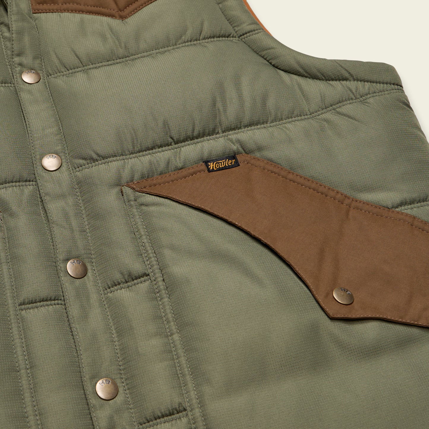 Rounder Vest - Oregano / Cocoa