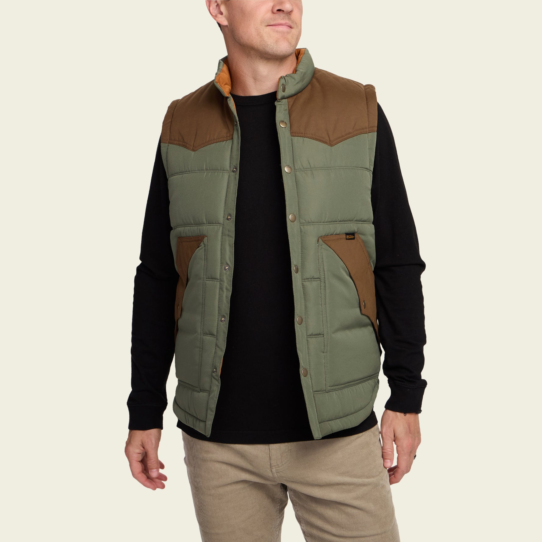 Rounder Vest - Oregano / Cocoa – HOWLER BROTHERS