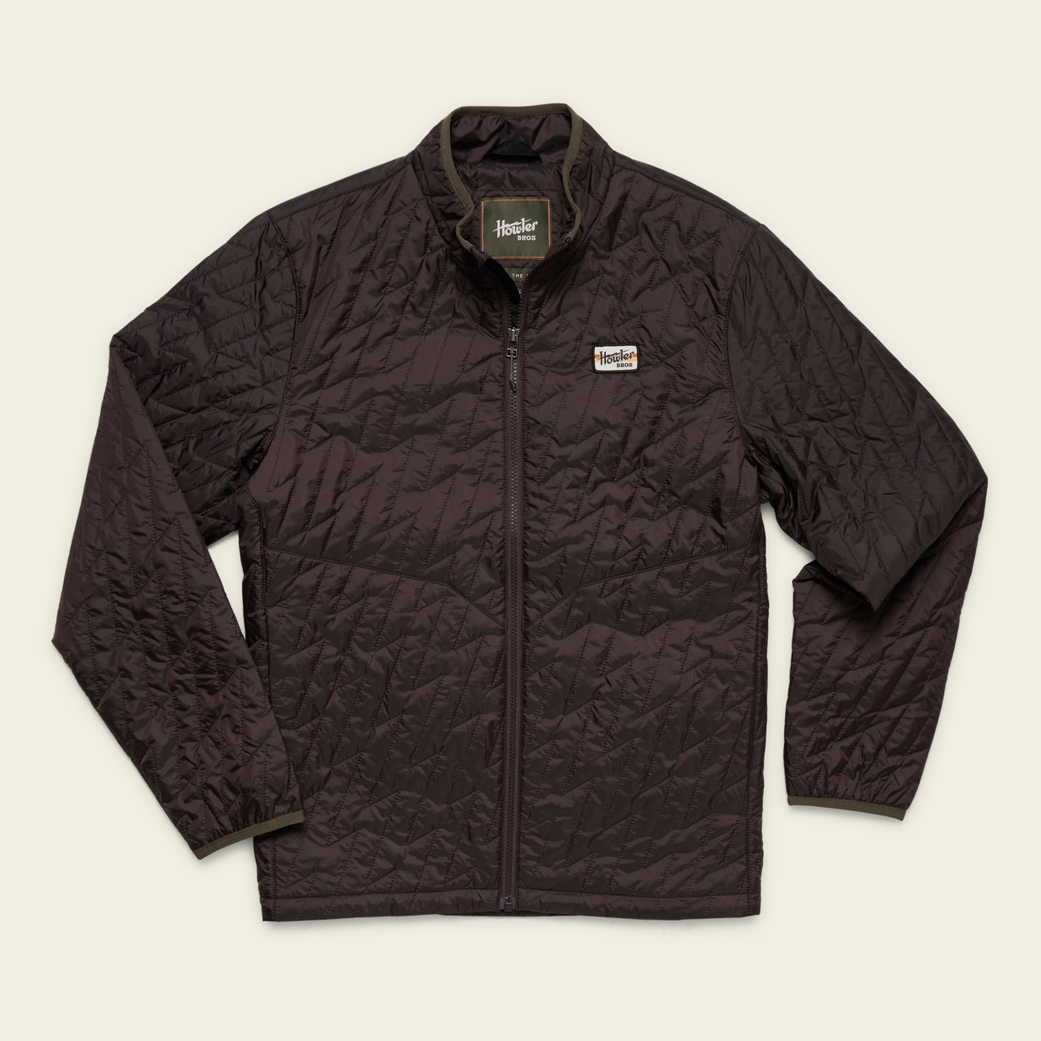 Voltage Quilted Jacket - Bark