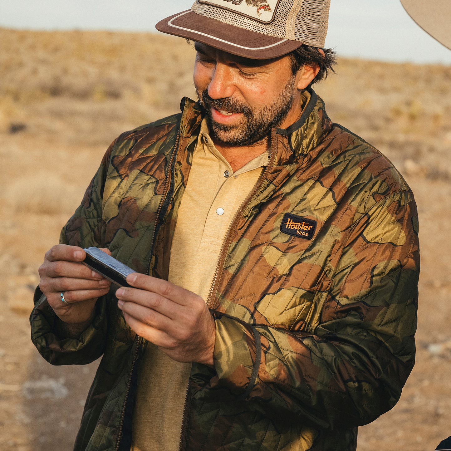 Voltage Quilted Jacket - Mimetico : Fatigue