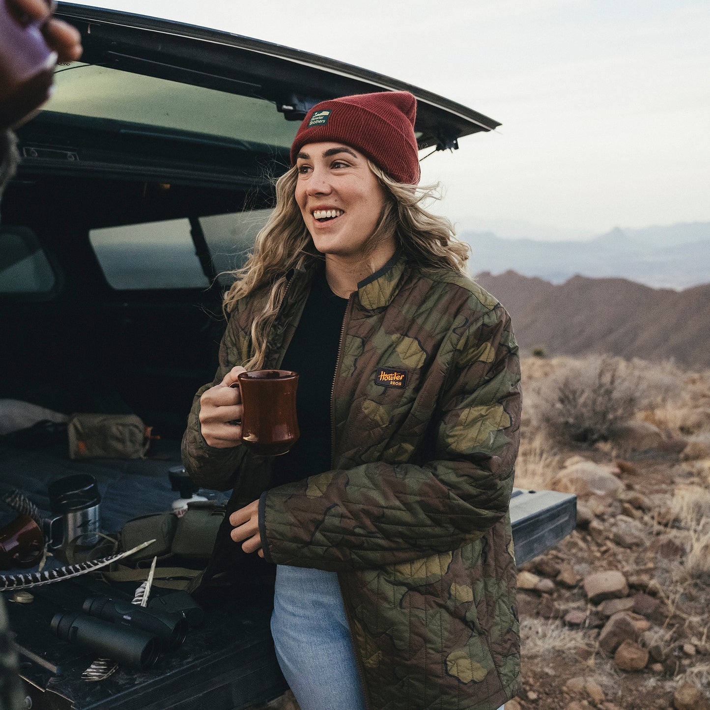 Voltage Quilted Jacket - Mimetico : Fatigue