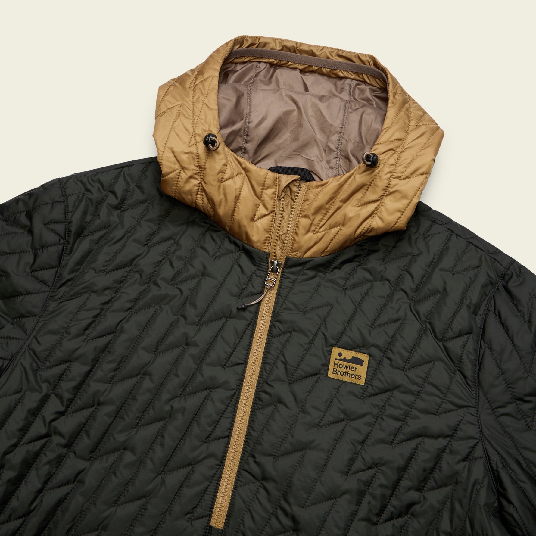 M.U × PRE_QUILTING PULLOVER BK JAPONESS Voltage Quilted Pullover - Black N' Gold – HOWLER BROTHERS