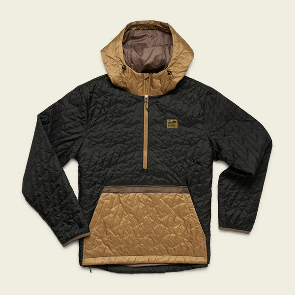 【LOCAL MANSION】男女兼用★unbalanced wave quilting jumper Voltage Quilted Pullover - Black N' Gold – HOWLER BROTHERS