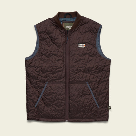 Voltage Quilted Vest - Bark – HOWLER BROTHERS