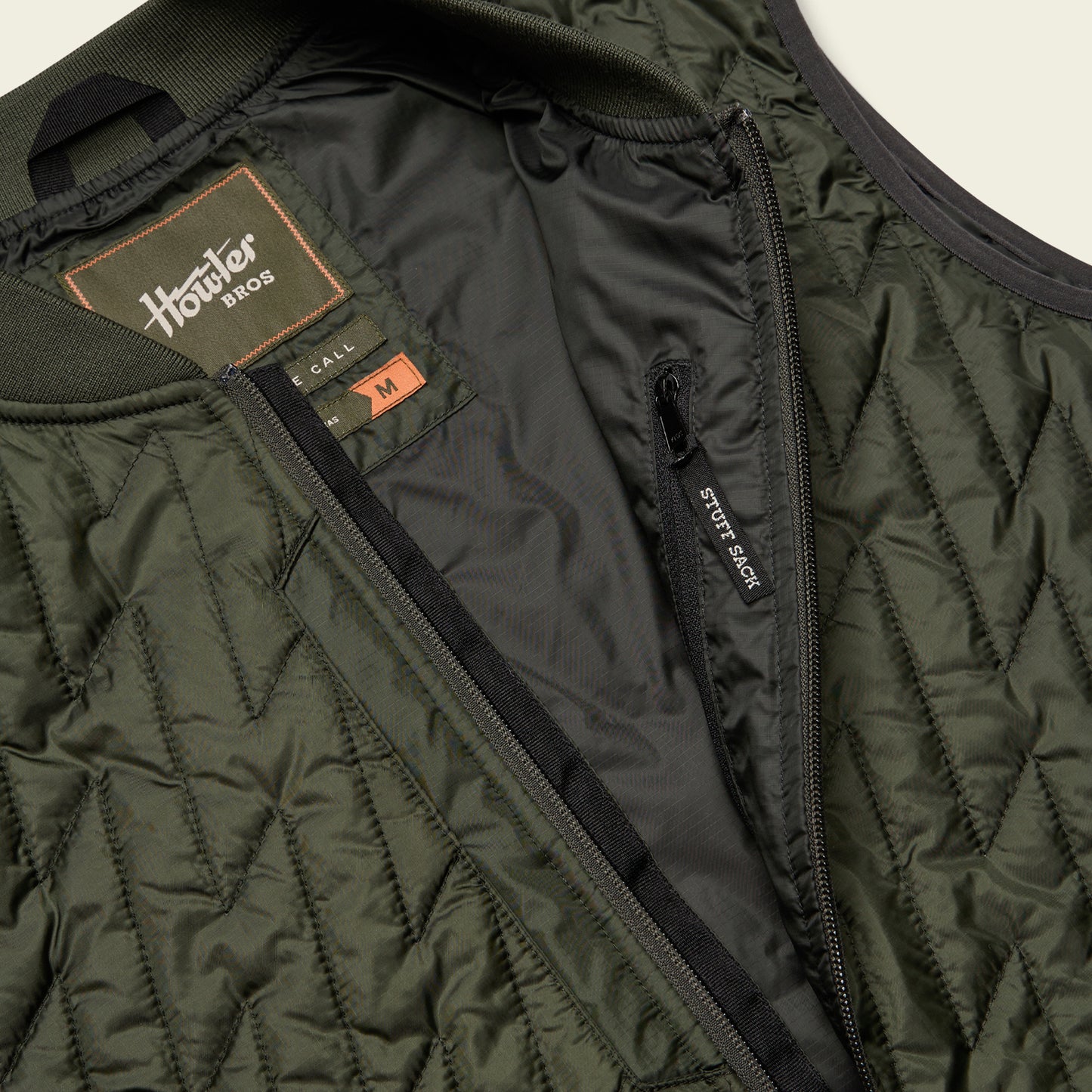 Voltage Quilted Vest - Pine Needle