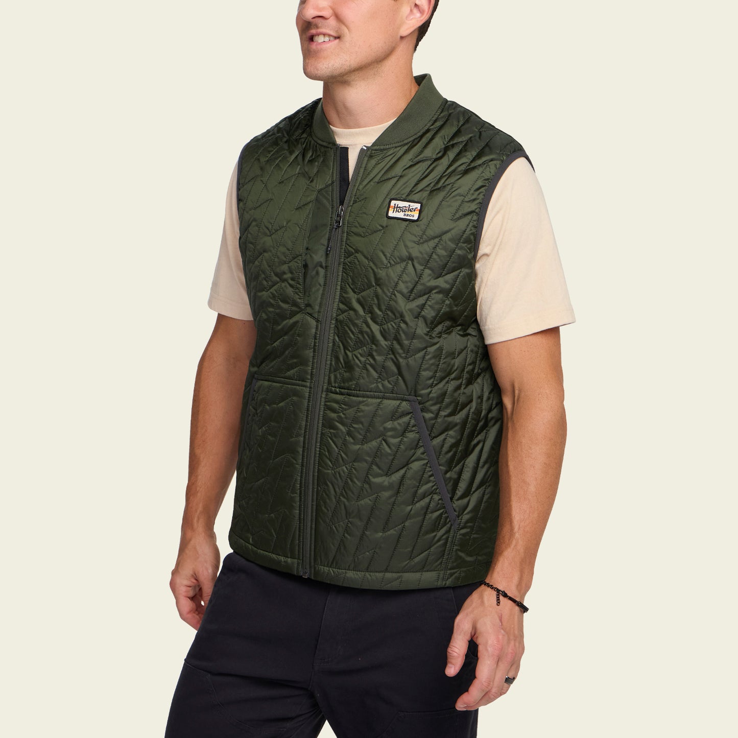 Voltage Quilted Vest - Pine Needle