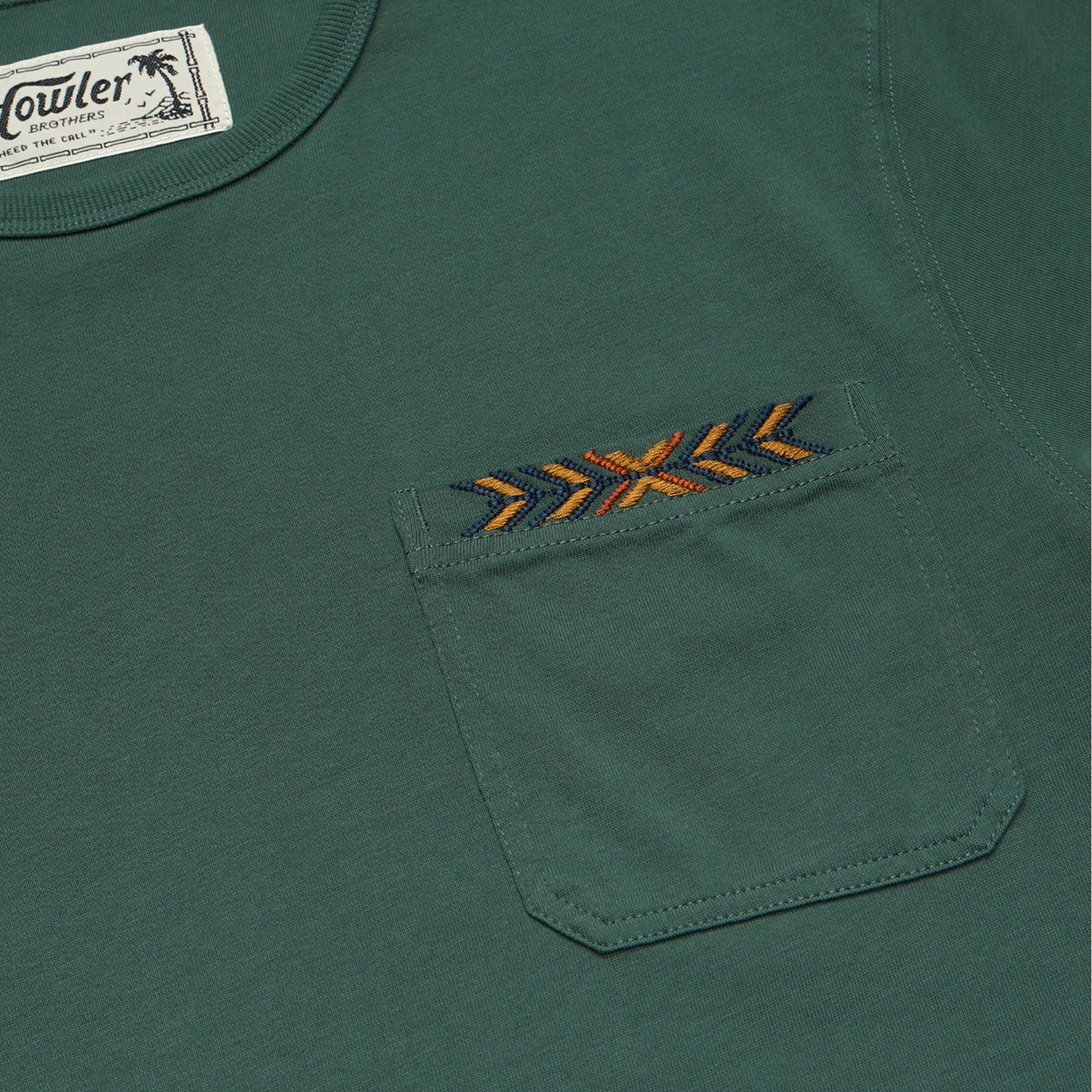 Spectrum Pocket T - Fern Green – HOWLER BROTHERS
