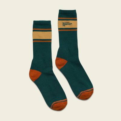Howler Script Socks - Jungle Green
