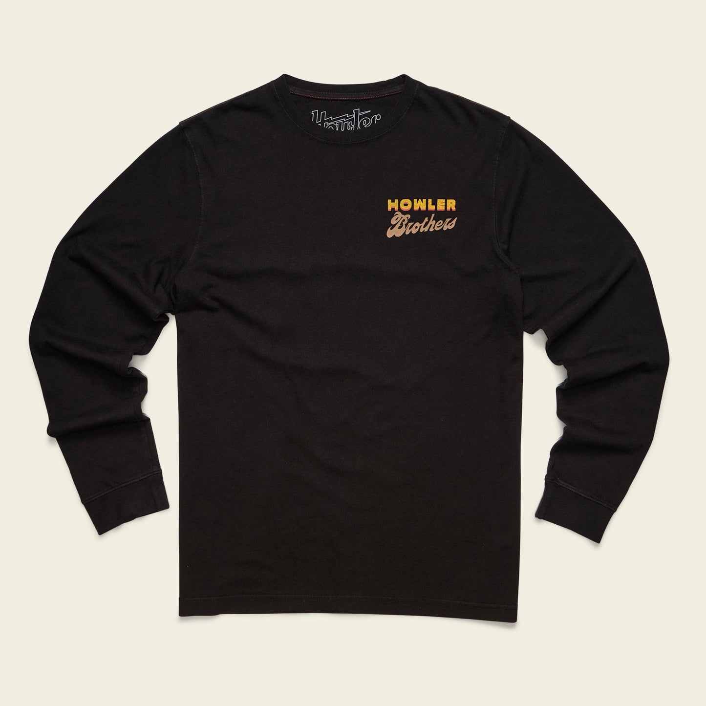 Osprey Prey Longsleeve Cotton T-Shirt - Black