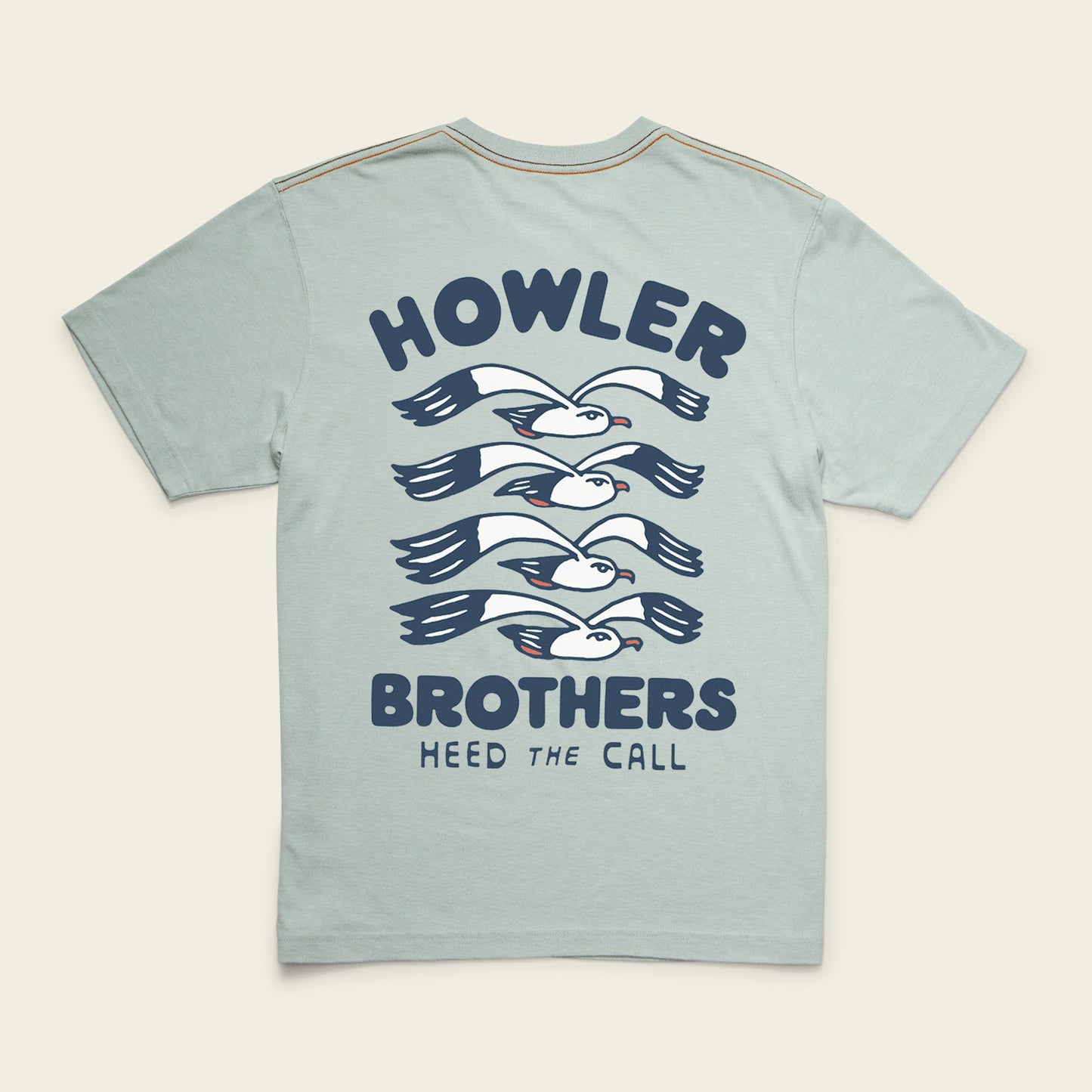 Flocka Seagulls Cotton T-Shirt (F25)