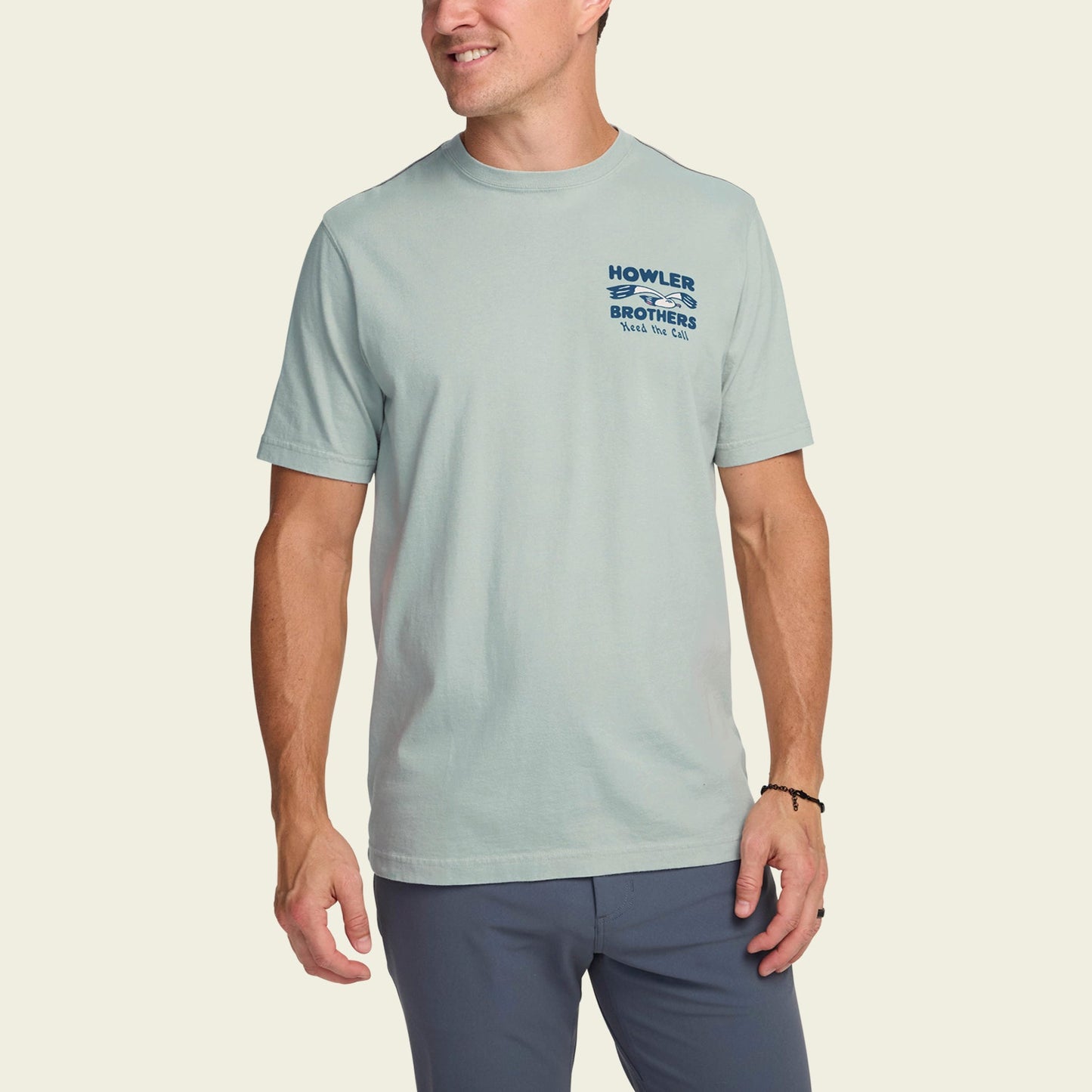 Flocka Seagulls Cotton T-Shirt - Puritan Grey