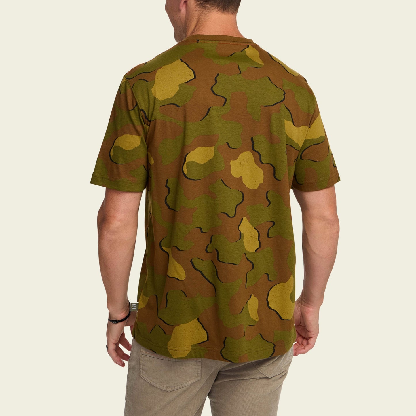 Howler Slab Cotton T-Shirt - Mimetico : Fatigue